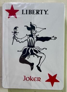 Liberty Playing Cards Deck with Joker Graphic Design